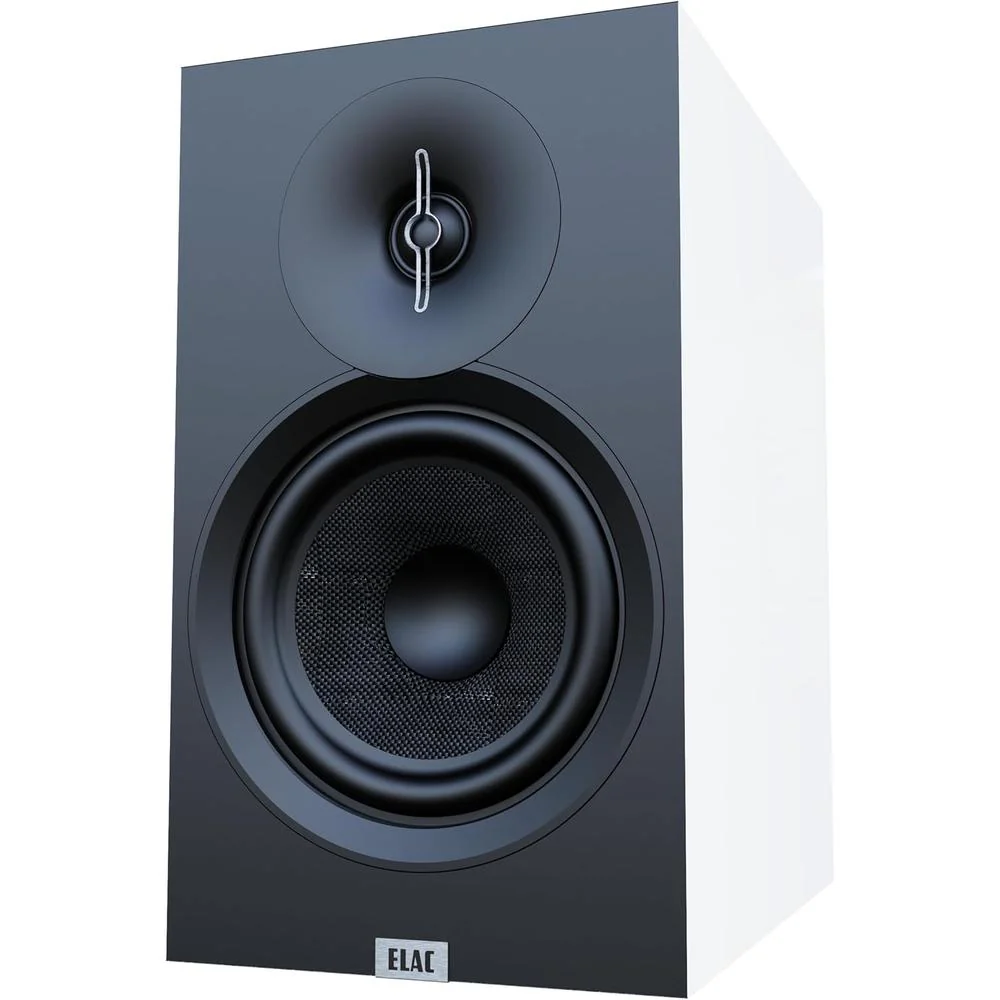 ELAC DEBUT 3.0 -5.25" Bookshelf Speakers (White) DB53-WH - (Pair) - Image 2