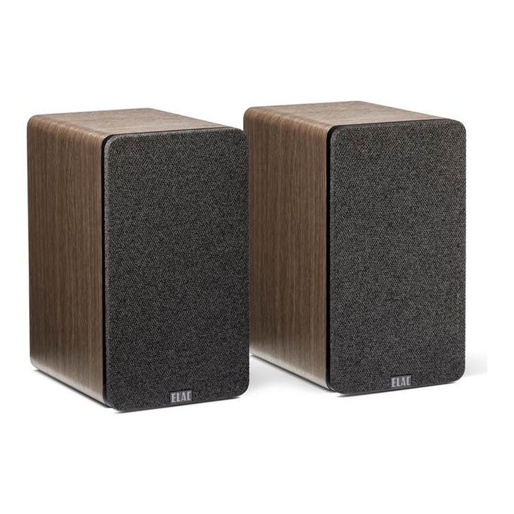 ELAC Debut ConneX DCB41 Powered bookshelf speakers with Bluetooth, HDMI and built-in phono preamp (Walnut) - (Pair) - Image 3