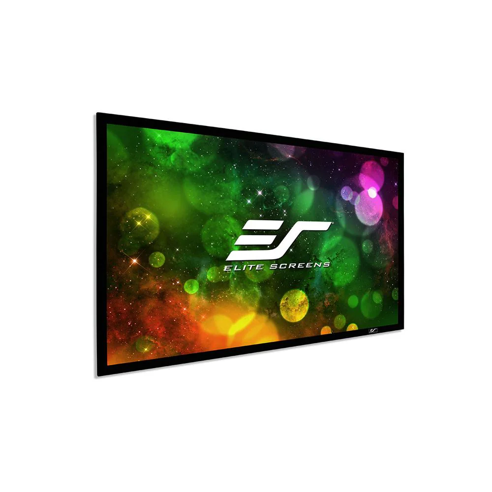 Elite Screens Sable Frame B2, 135-INCH Diag. 16:9, Active 3D 4K / 8K Ultra HD Fixed Frame Home Theat