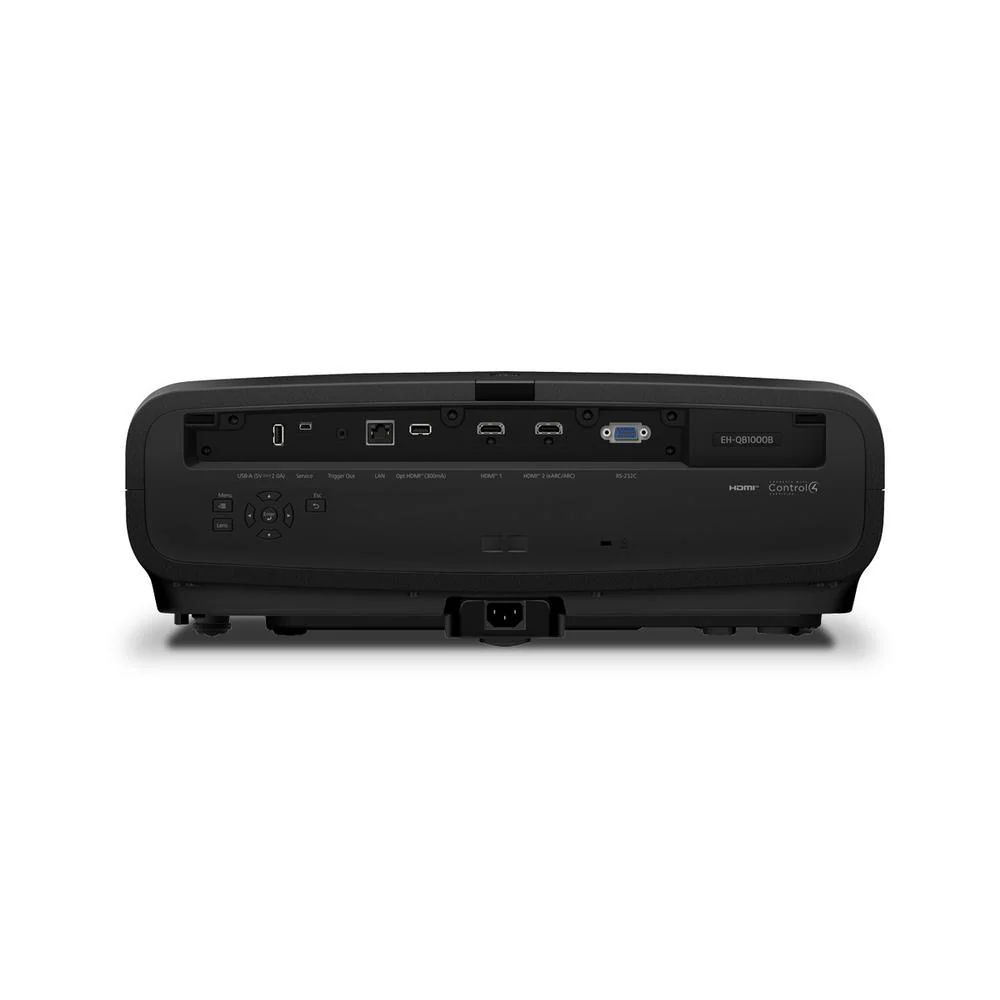 Epson QB1000B 4K Home Theater Laser Projector with 3300 Lumens - Black - Image 4
