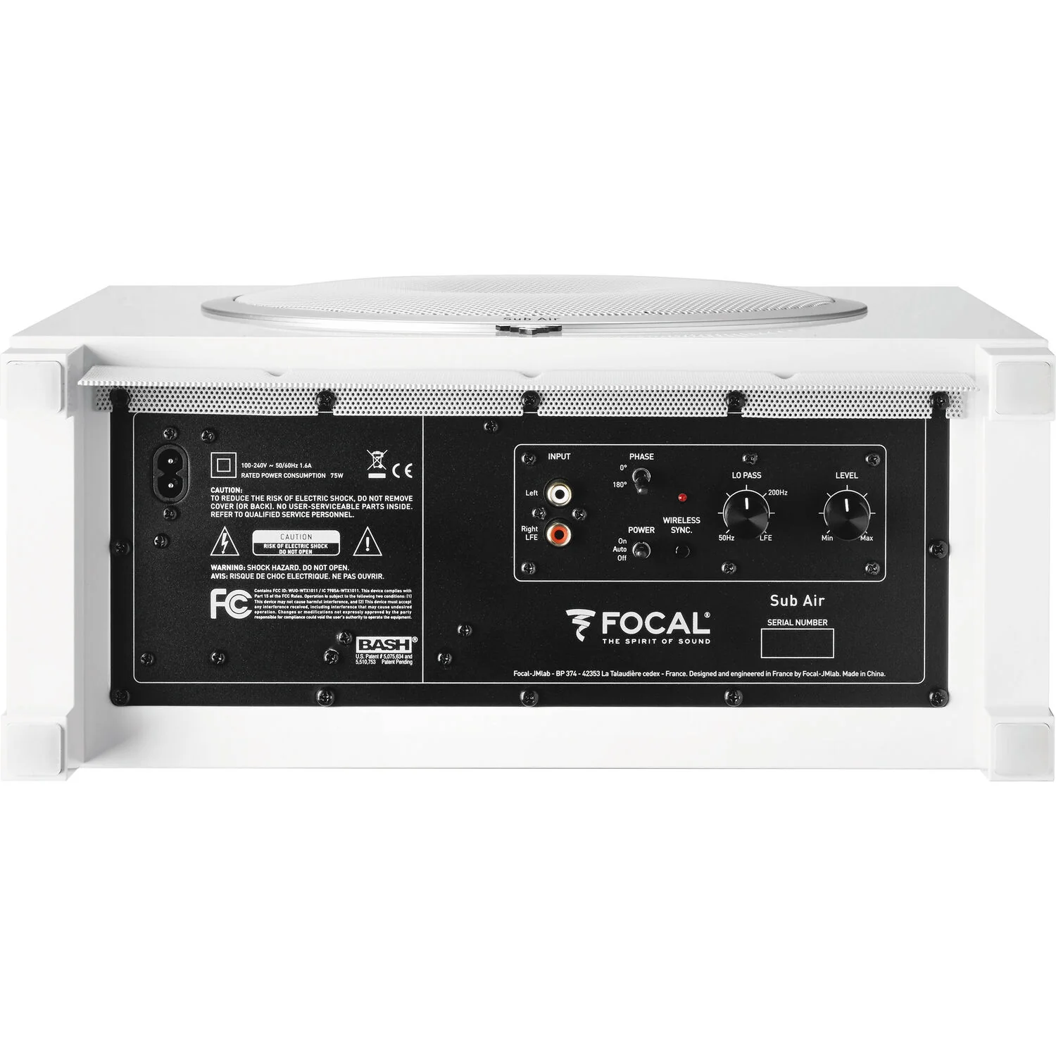 Focal Dôme Flax 5.1 Surround Sound System with Sub Air Wireless Subwoofer (White) - Image 10