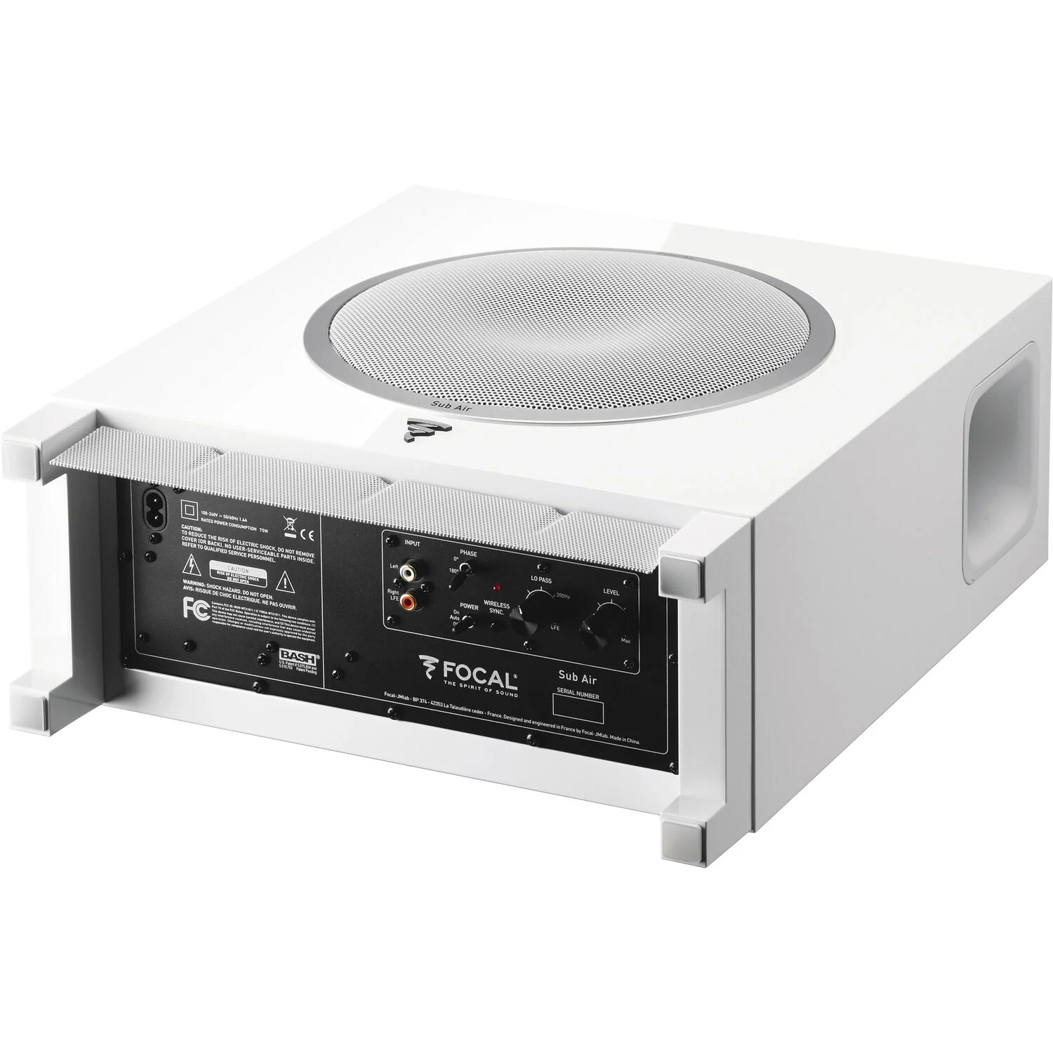 Focal Dôme Flax 5.1 Surround Sound System with Sub Air Wireless Subwoofer (White) - Image 9