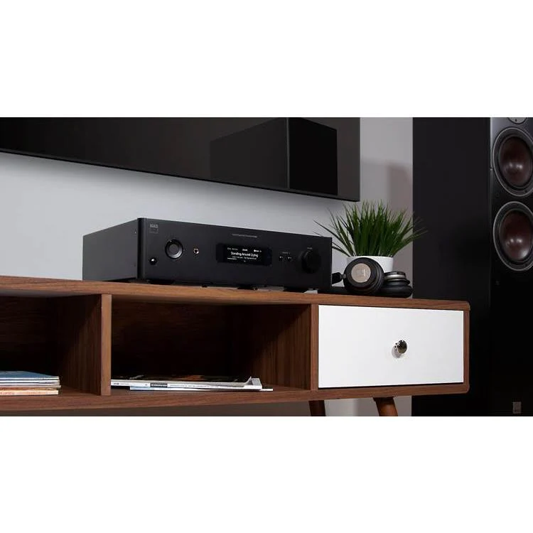 NAD C 399 BluOS-D Integrated amp with DAC, Bluetooth and pre-installed MDC2 BluOS-D module - Image 4