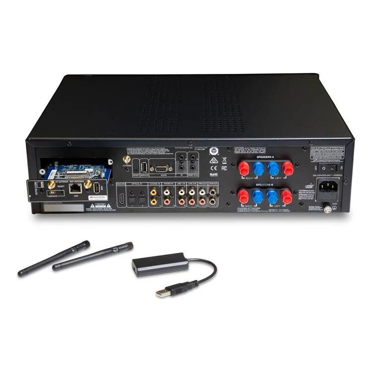 NAD C 399 BluOS-D Integrated amp with DAC, Bluetooth and pre-installed MDC2 BluOS-D module - Image 5