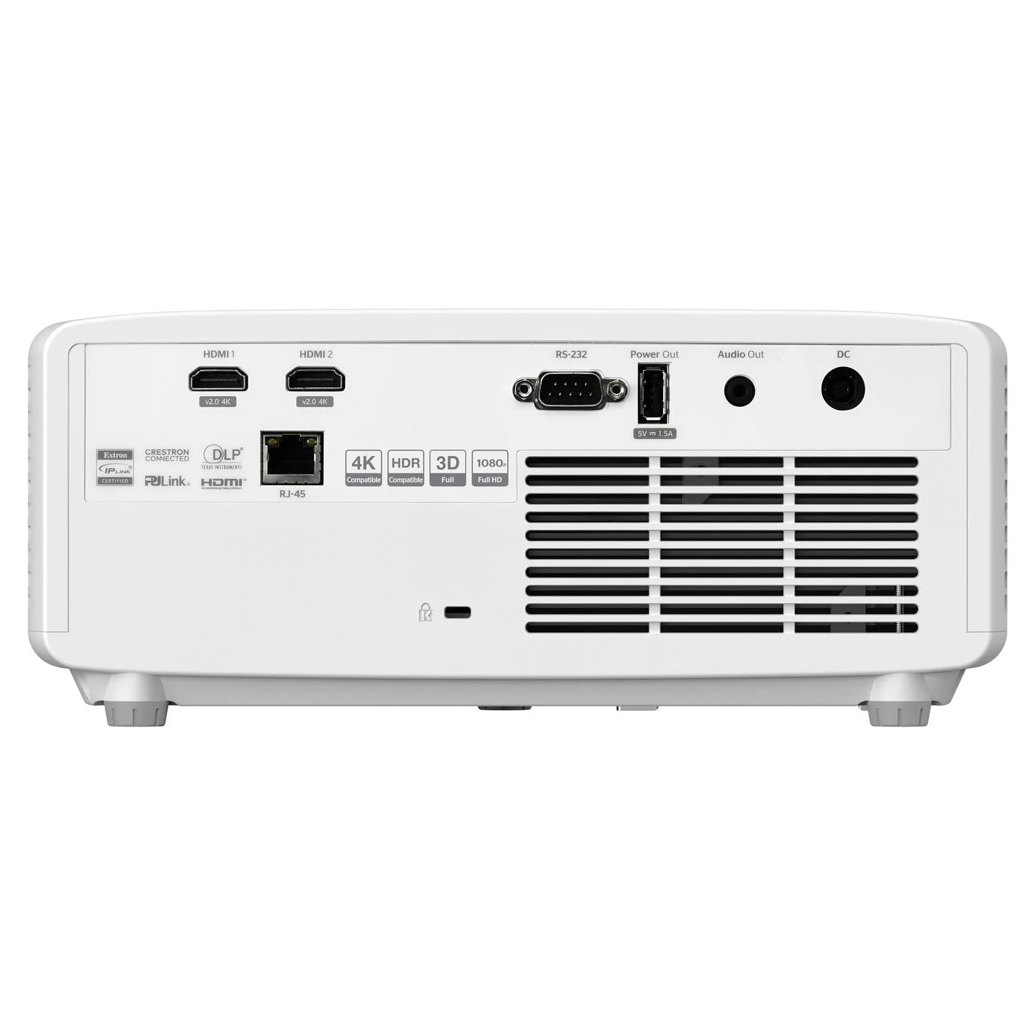 Optoma ZH520 1080p Professional Installation Laser Projector with 5500 Lumens - Image 2