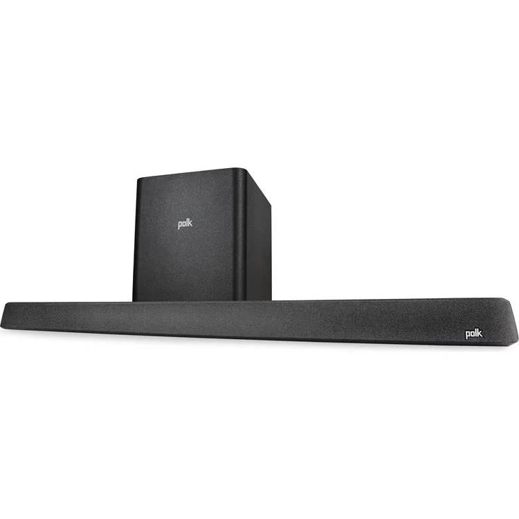 Polk MagniFi MAX AX SR Powered 5.1.2-channel sound bar and wireless subwoofer system with Wi-Fi Bluetooth Apple AirPlay 2 DTS:X and Dolby Atmos - Image 5