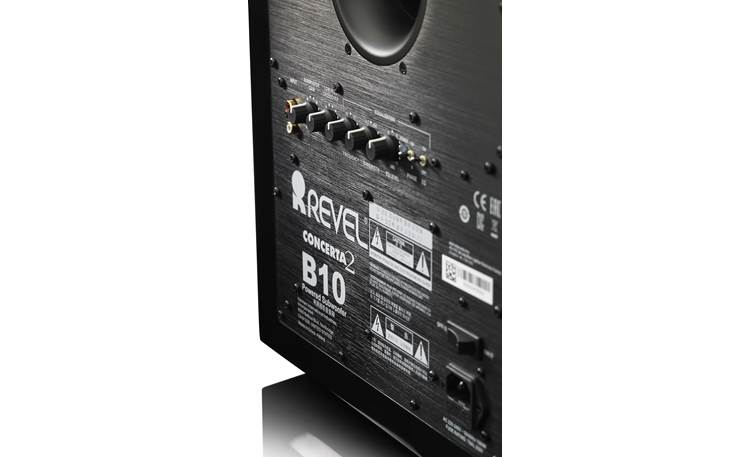 Revel Concerta2 B10 Powered subwoofer with parametric room equalization controls (High Gloss Black) - B10BK - Image 3