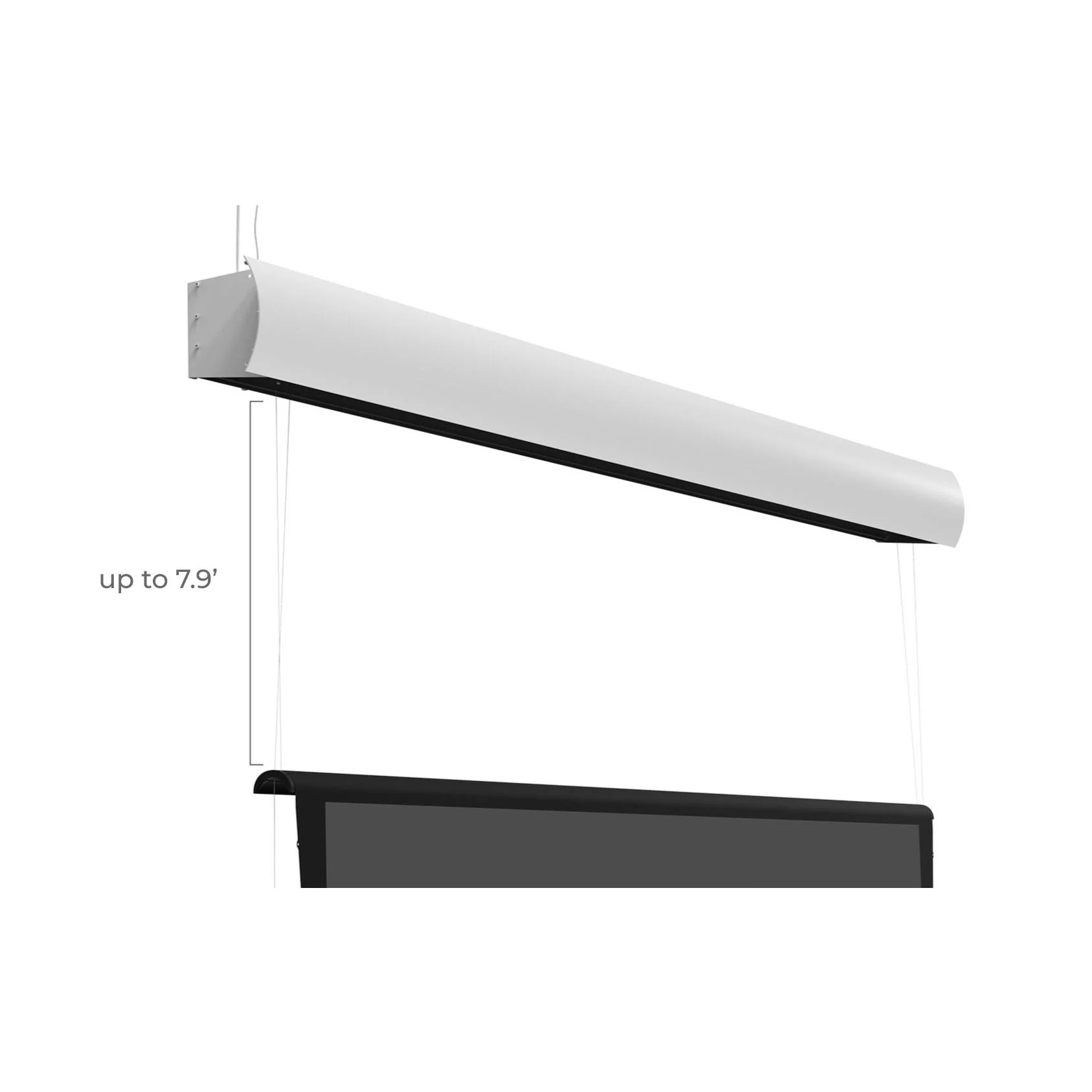 Screen Innovations Zero-G Motorized Flush - 150" (73.56x130.75) - 16:9 - Pure White 1.3 - 5TGFL150PG - Image 2