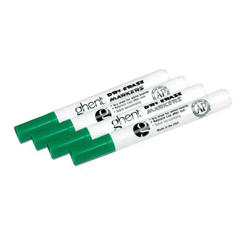 Set of 4 Markers - Green