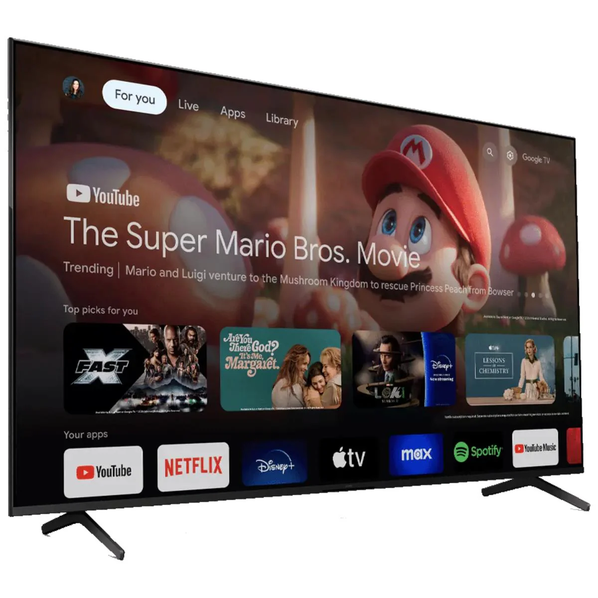 Sony K-75S30 BRAVIA 3 75" 4K LED Television HDR Smart TV (2024) - Image 2