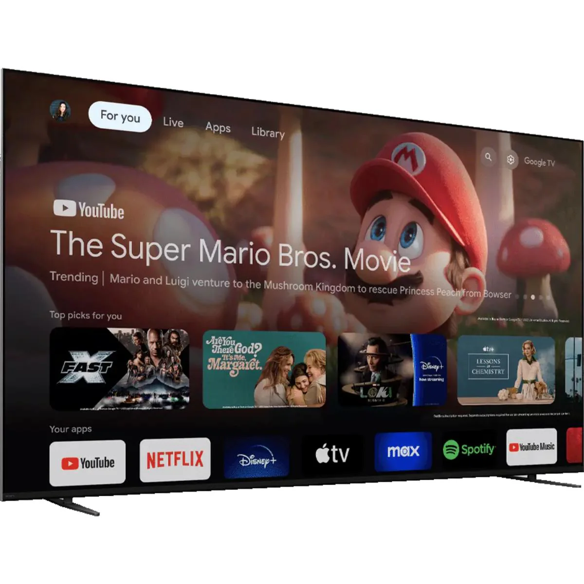 Sony K-75XR70 75 Inch Mini LED QLED 4K Ultra HD TV BRAVIA 7 Smart Television (2024) - Image 2