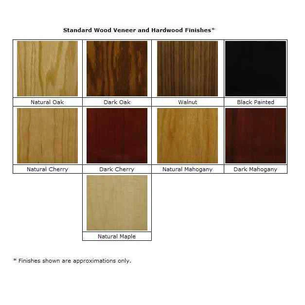 Sound-Craft LCY Club Series 47"H Lectern with Natural Cherry Wood Veneer - Image 2