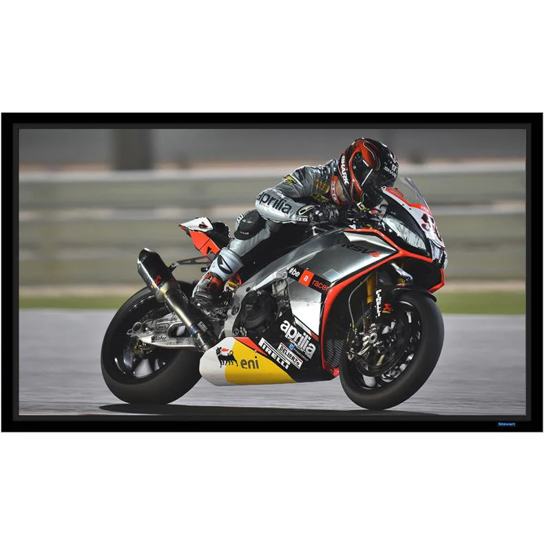Stewart WallScreen Deluxe WSDQ168CST10EZX Fixed Frame - 168" (64.5x155)-Cinemascope [2.40:1] - 1 Gain - Image 3
