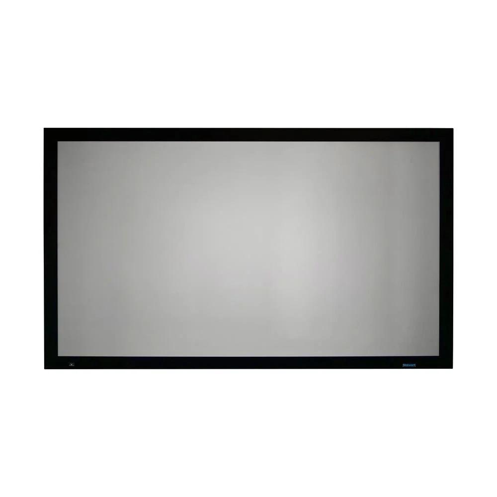 Stewart WallScreen Deluxe WSDQ180HFHG5EZX Fixed Frame - 185" (88.25x157) - HDTV [16:9] - 1.1 Gain
