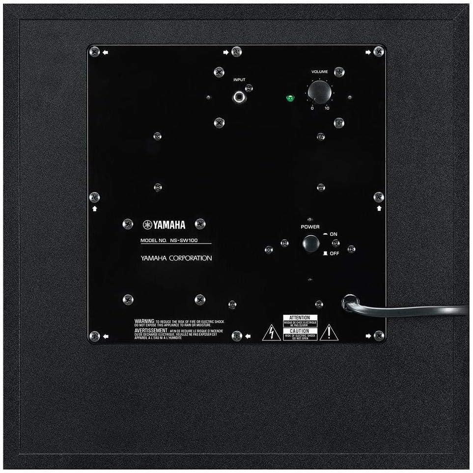 Yamaha NS-SW100 10" 100W Subwoofer (Black) - NS-SW100BL - Image 3