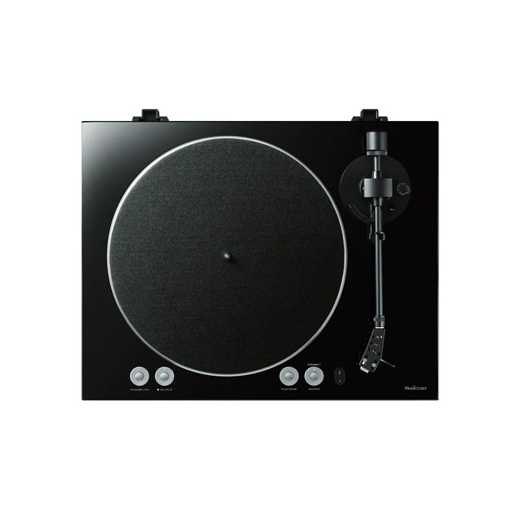Yamaha TT-N503 MusicCast VINYL 500 Manual belt-drive turntable with Wi-Fi, Bluetooth and MusicCast, plus built-in phono preamp and pre-mounted cartridge (Black) - TT-N503BL - Image 5