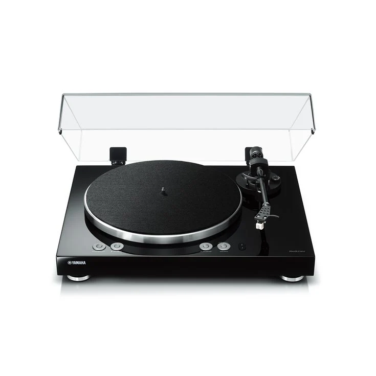 Yamaha TT-N503 MusicCast VINYL 500 Manual belt-drive turntable with Wi-Fi, Bluetooth and MusicCast, plus built-in phono preamp and pre-mounted cartridge (Black) - TT-N503BL - Image 6